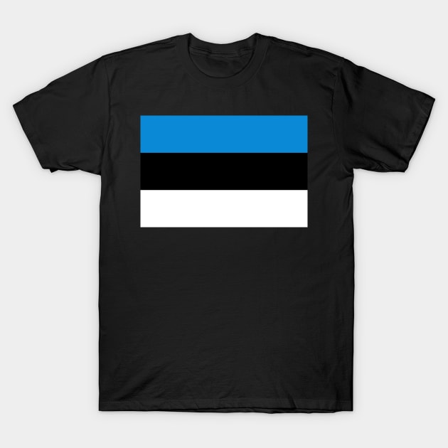 Republic of Estonia T-Shirt by Wickedcartoons